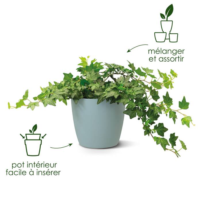 brussels rond 20cm anthracite